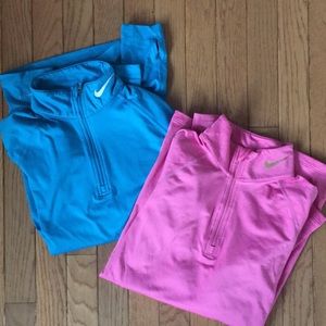 2 FOR $25 NIKE PRO COMBAT DRI-FIT 1/4-ZIP